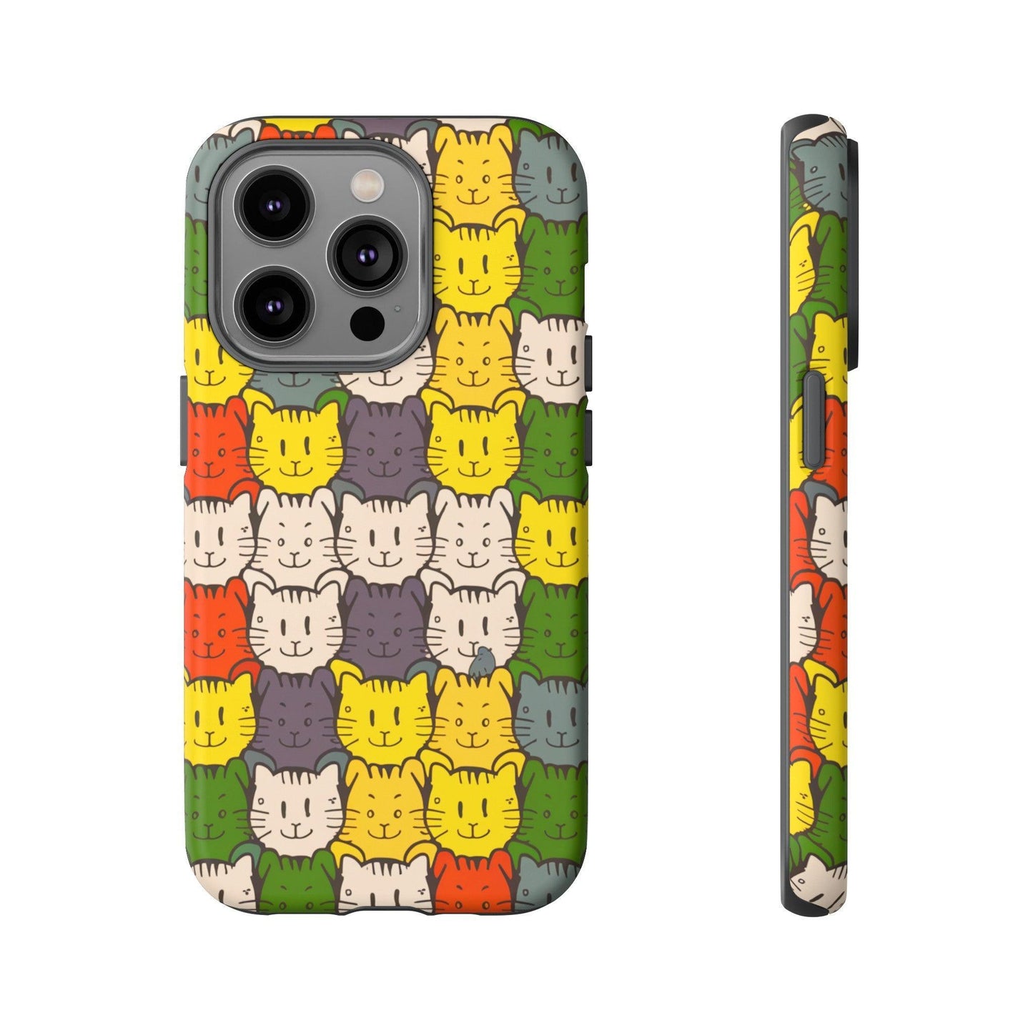 Cat Lovers Collection Tough Cellphone Case - Cosmic Creations by Karen