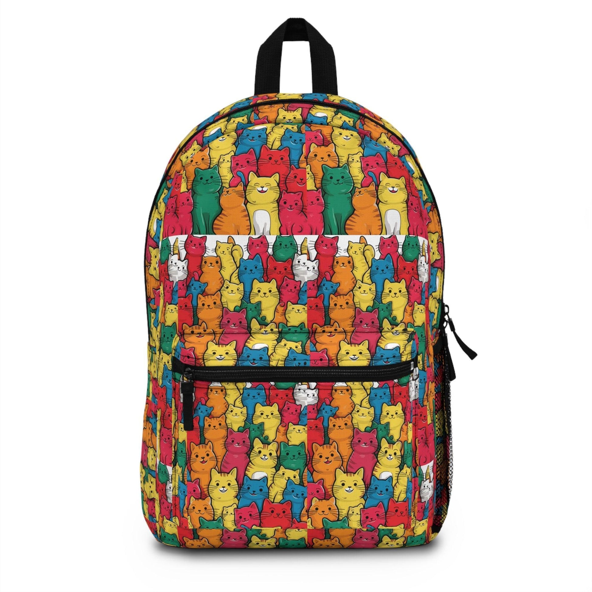 DreamStyle Backpacks: Cats Design | Versatility and Charm for All Ages. Unique gift for children and adults. The perfect accessory for school, university, the office, or vacations - Cosmic Creations by Karen