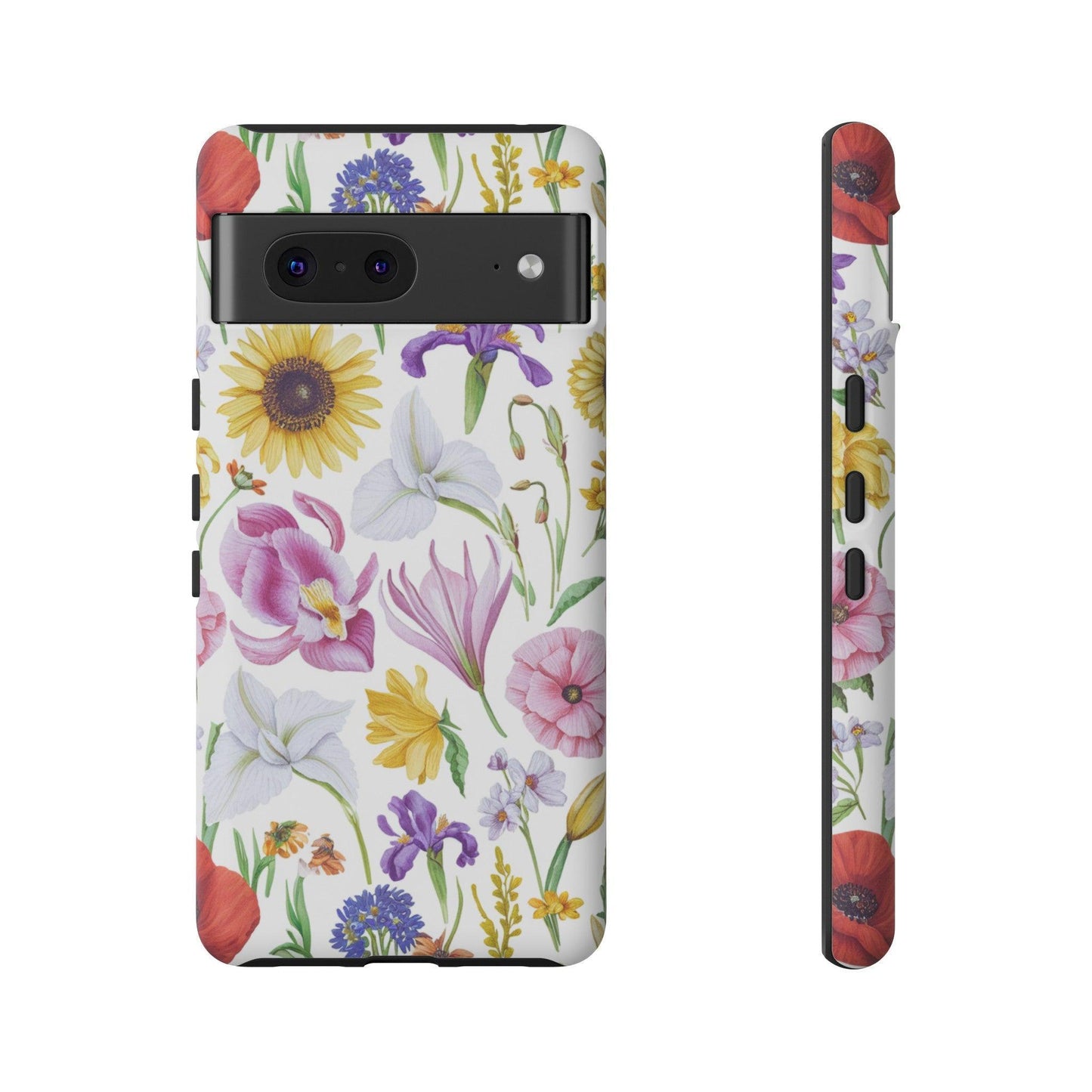 Tough Cellphone Case :" Eclectic Elegance Phone Case Collection" ( Floral patterns)