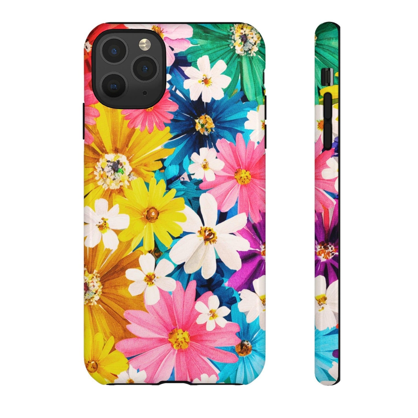 Tough Cellphone Case :" Eclectic Elegance Phone Case Collection" ( Floral patterns)