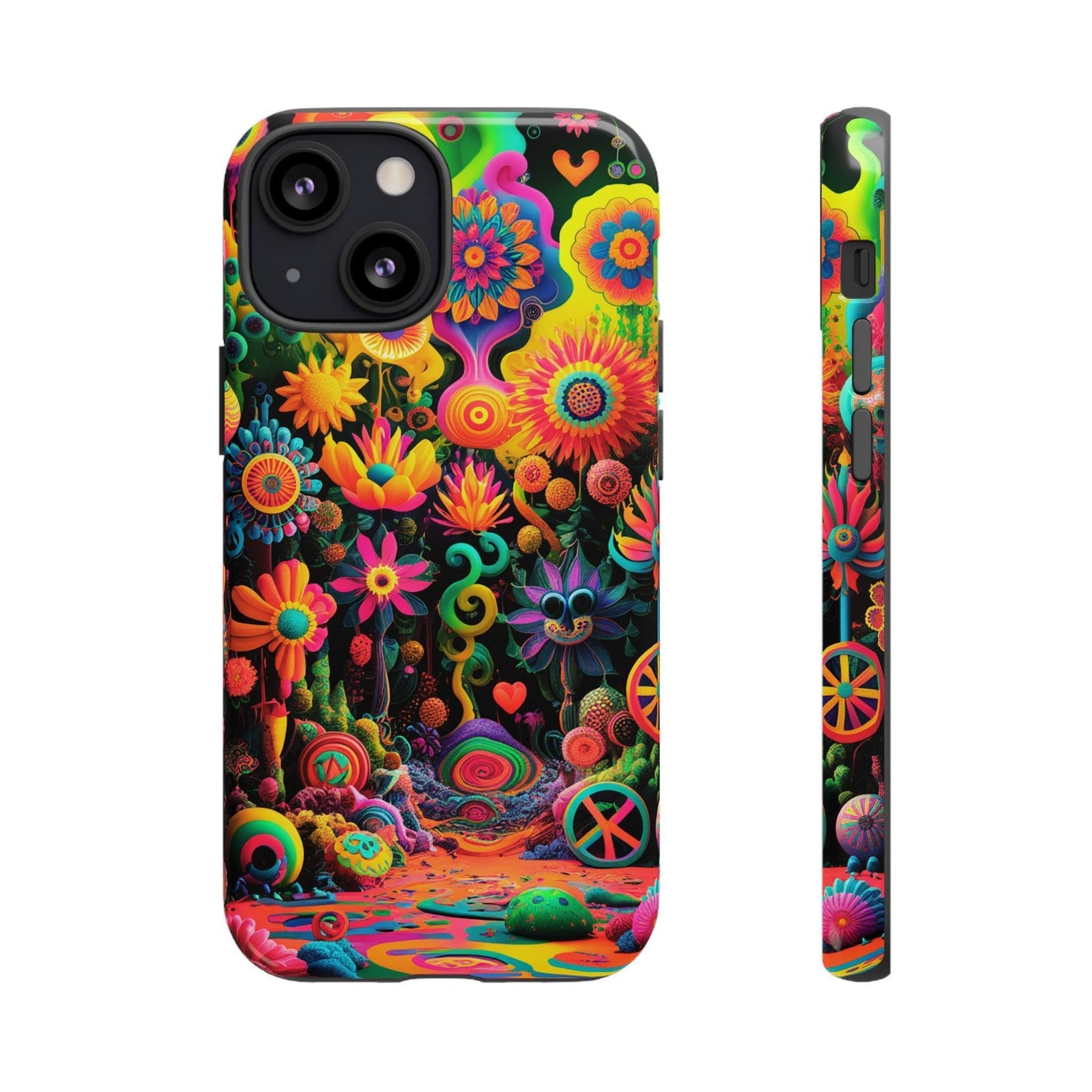 Tough Phone Case :" Eclectic Elegance Phone Case Collection" ( Hippie Style patterns)