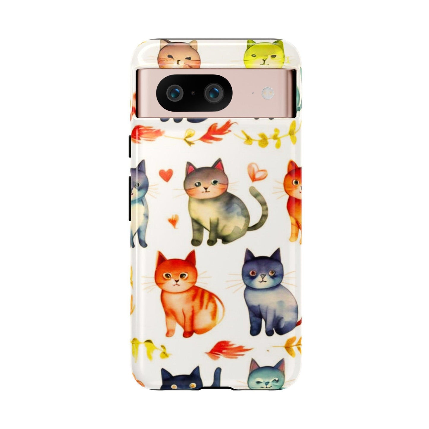 Cat Lovers Collection Tough Cellphone Case - Cosmic Creations by Karen