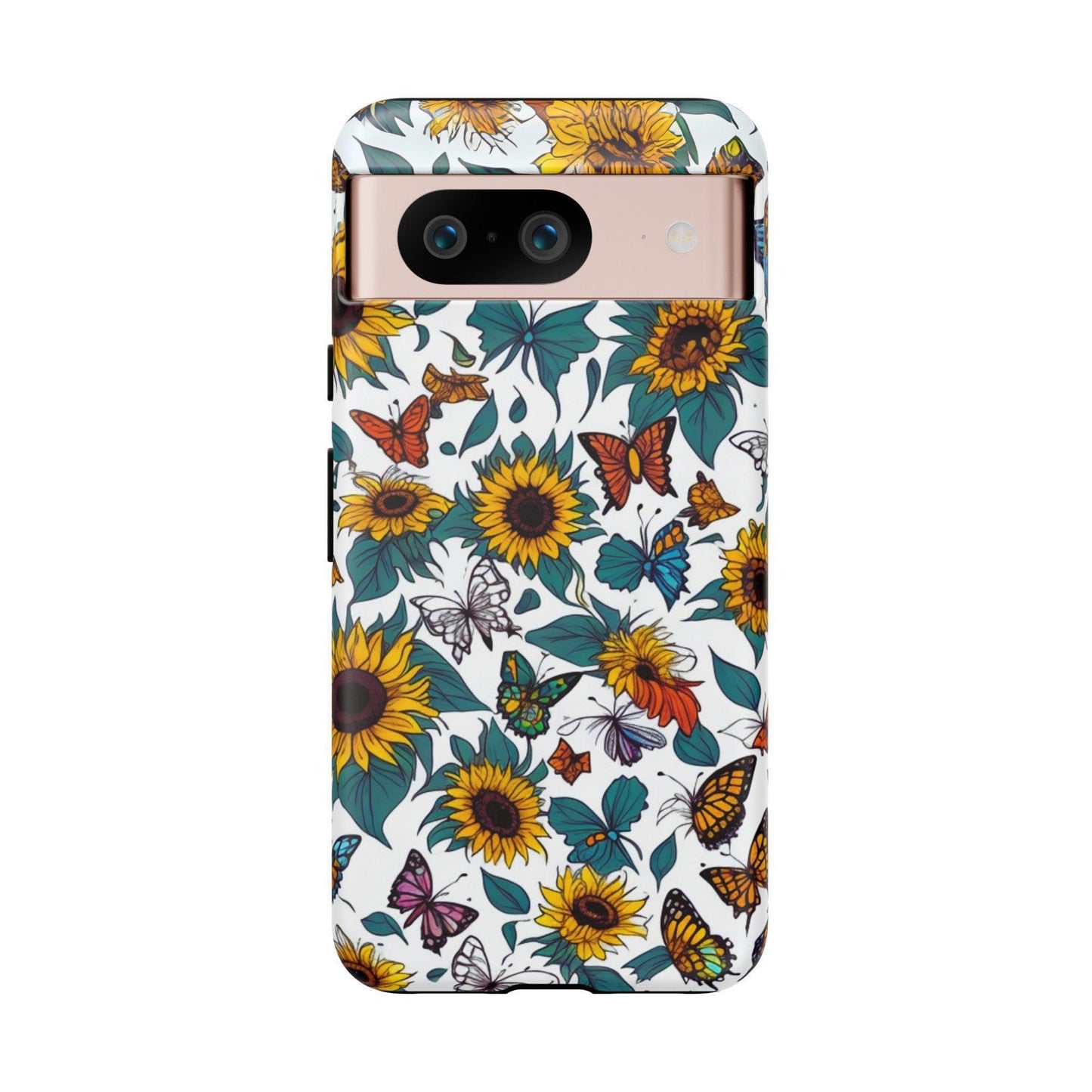 Tough Cellphone Case :" Eclectic Elegance Phone Case Collection" ( Floral patterns)