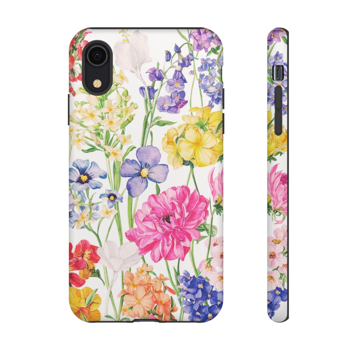 Tough Cellphone Case :" Eclectic Elegance Phone Case Collection" ( Floral patterns)