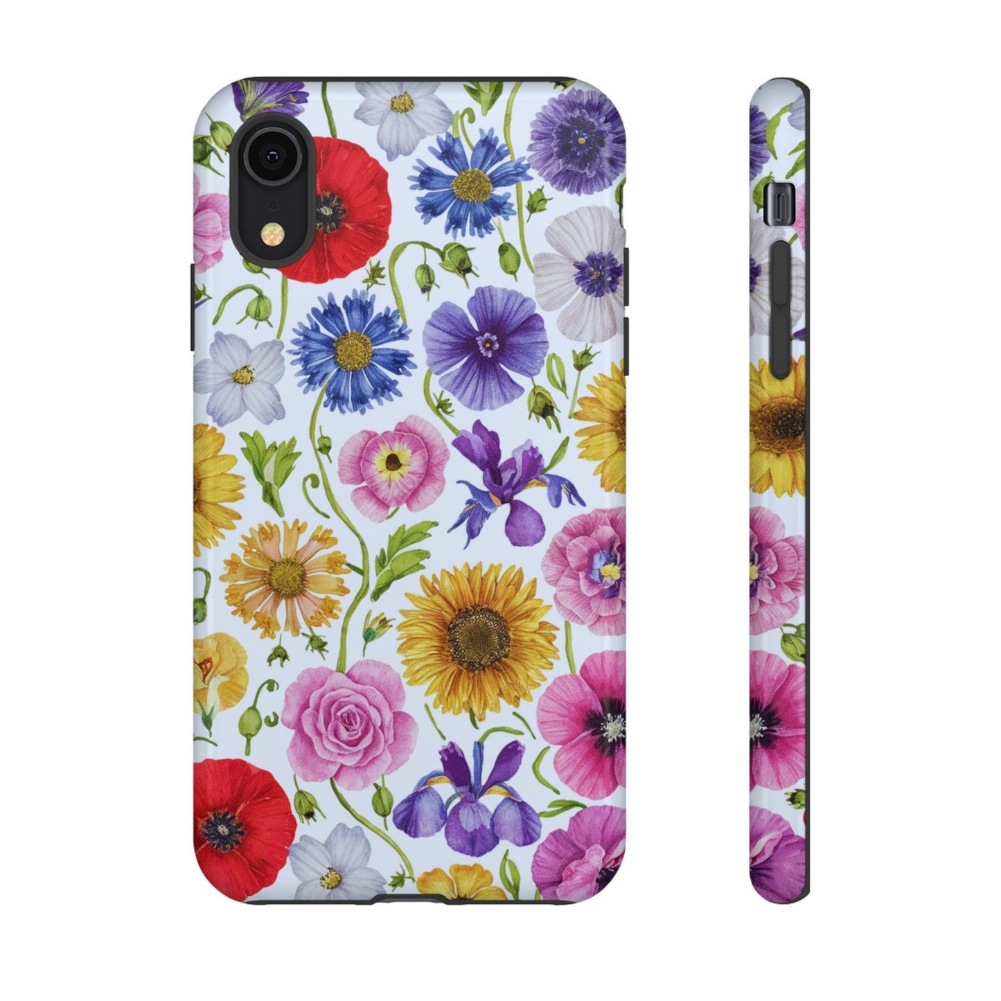 Tough Cellphone Case :" Eclectic Elegance Phone Case Collection" ( Floral patterns)