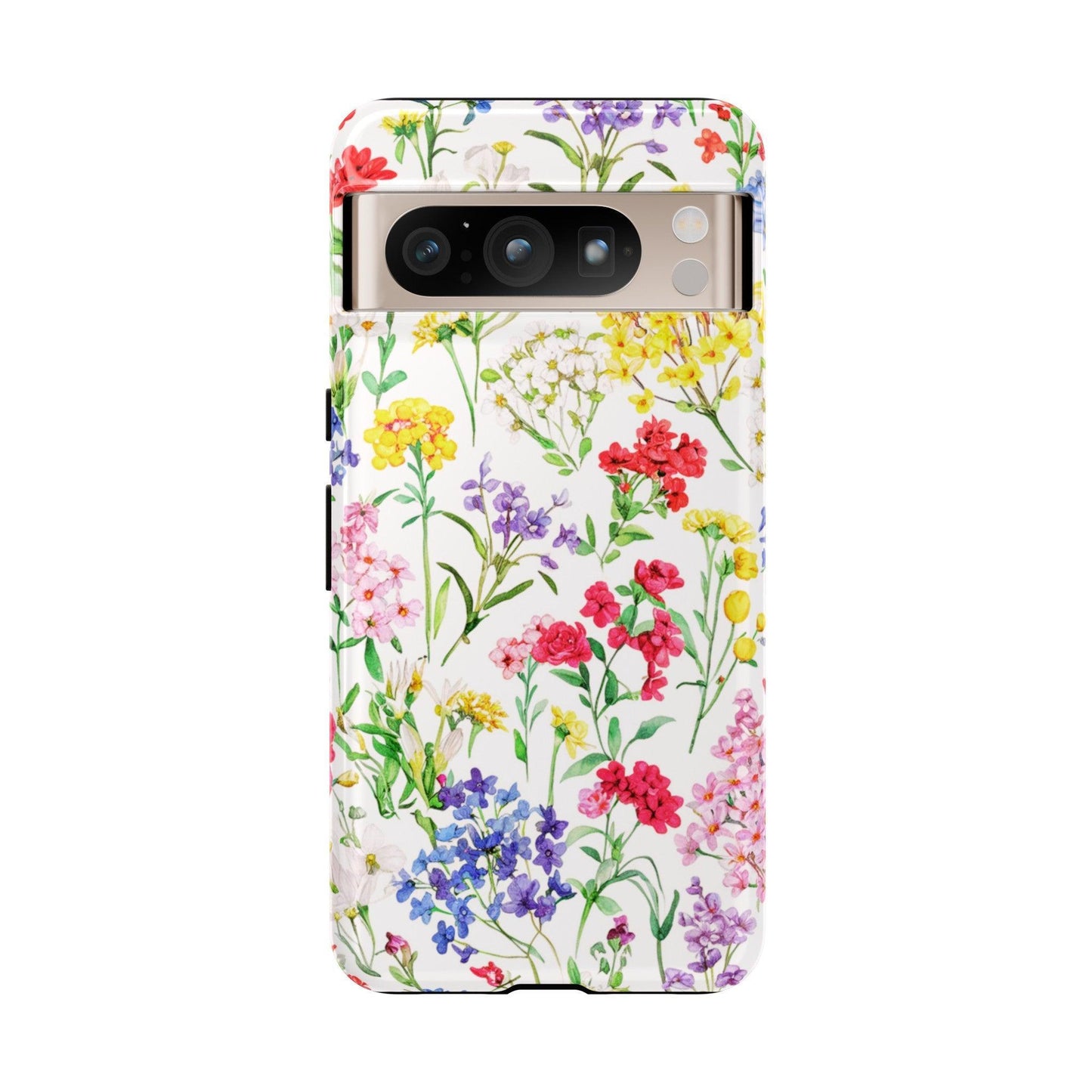 Tough Cellphone Case :" Eclectic Elegance Phone Case Collection" ( Floral patterns)