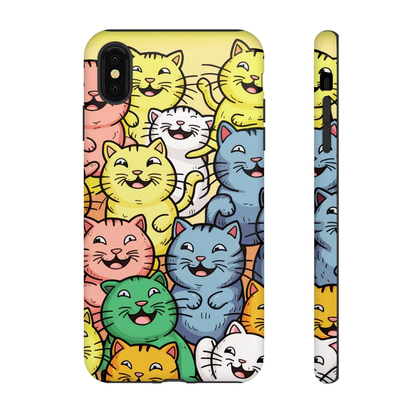 Cat Lovers Collection Tough Cellphone Case - Cosmic Creations by Karen