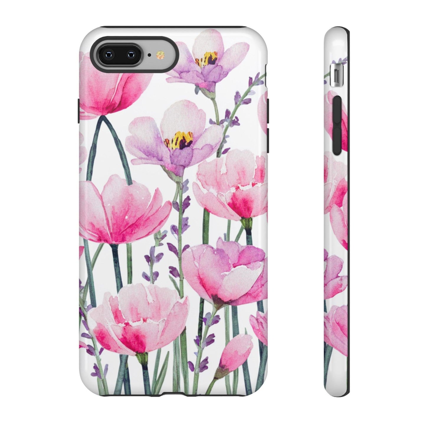 Tough Cellphone Case :" Eclectic Elegance Phone Case Collection" ( Floral patterns)