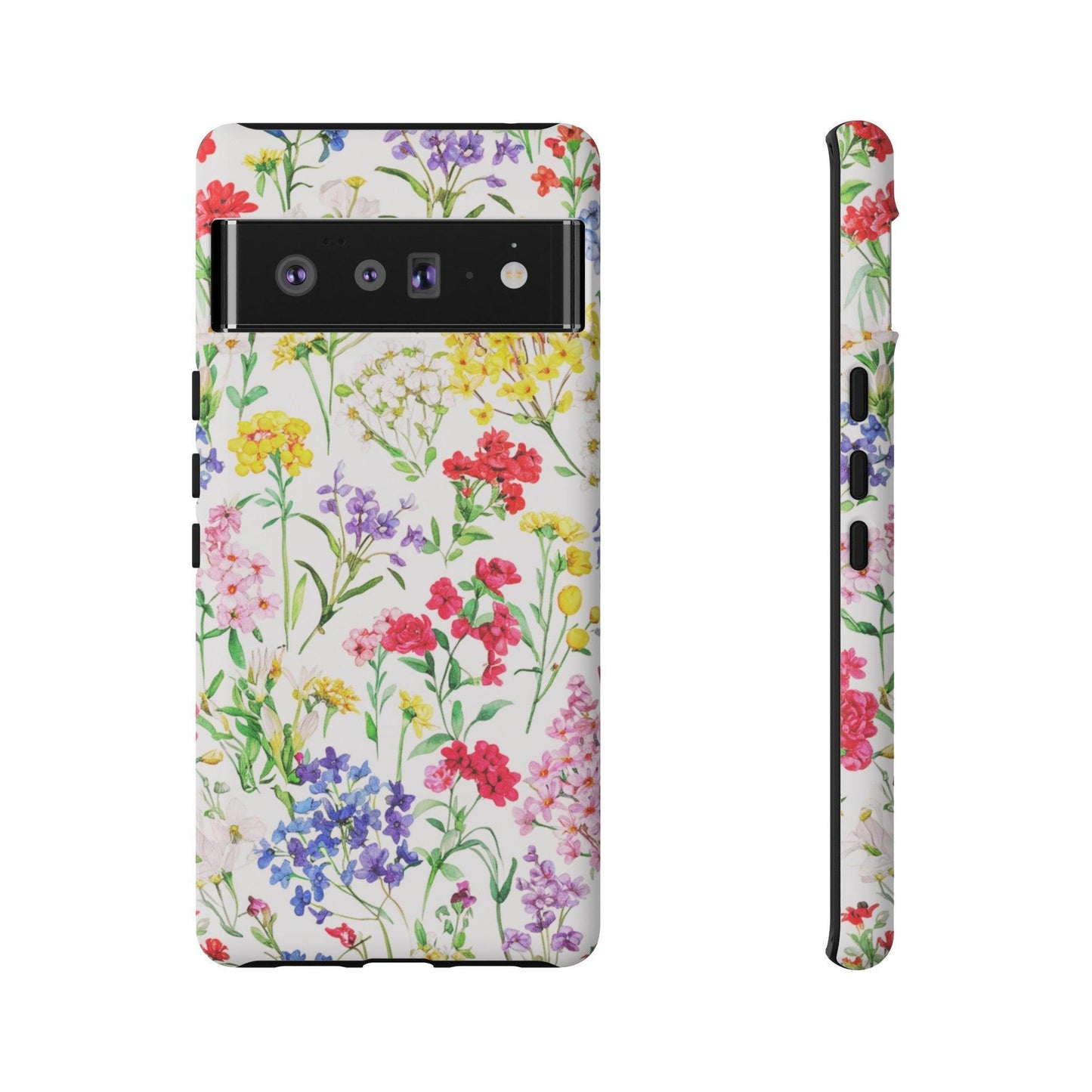 Tough Cellphone Case :" Eclectic Elegance Phone Case Collection" ( Floral patterns)