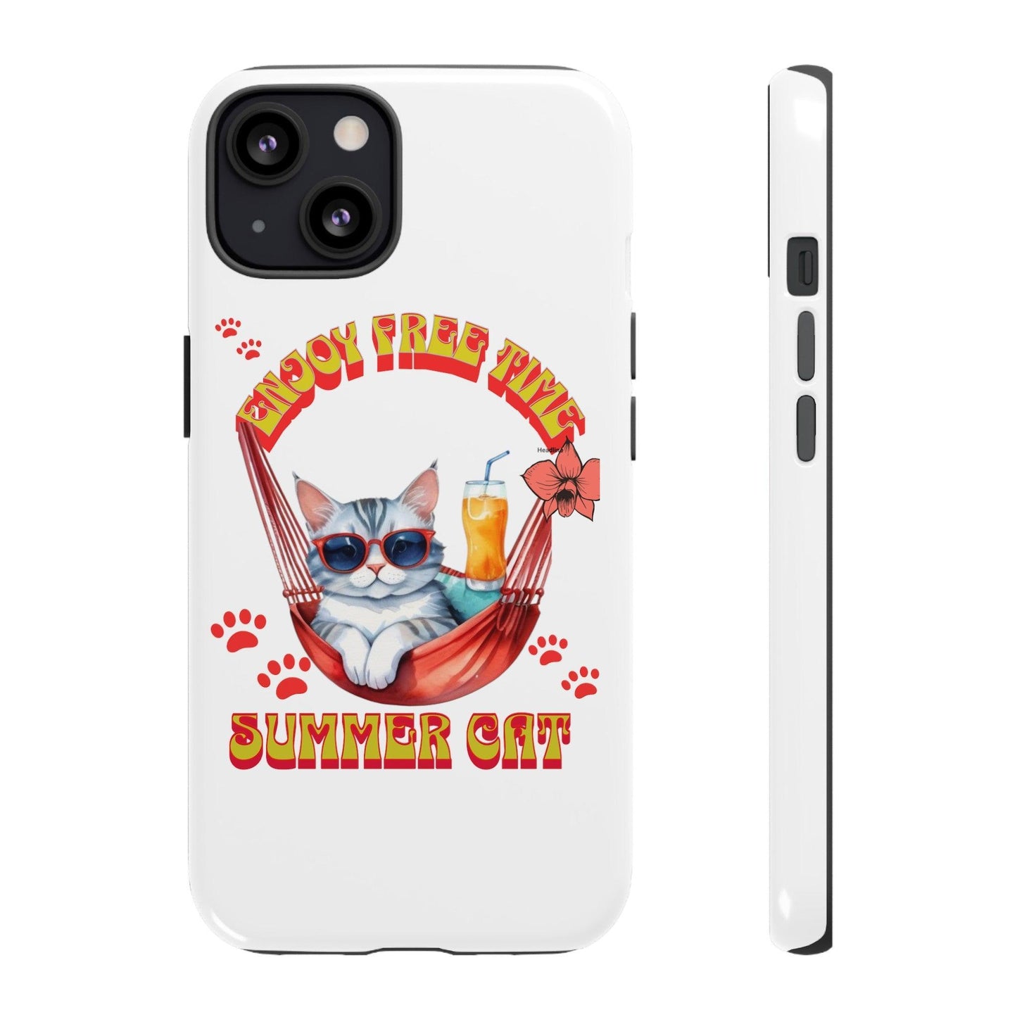 Cat Lovers Collection Tough Cellphone Case - Cosmic Creations by Karen