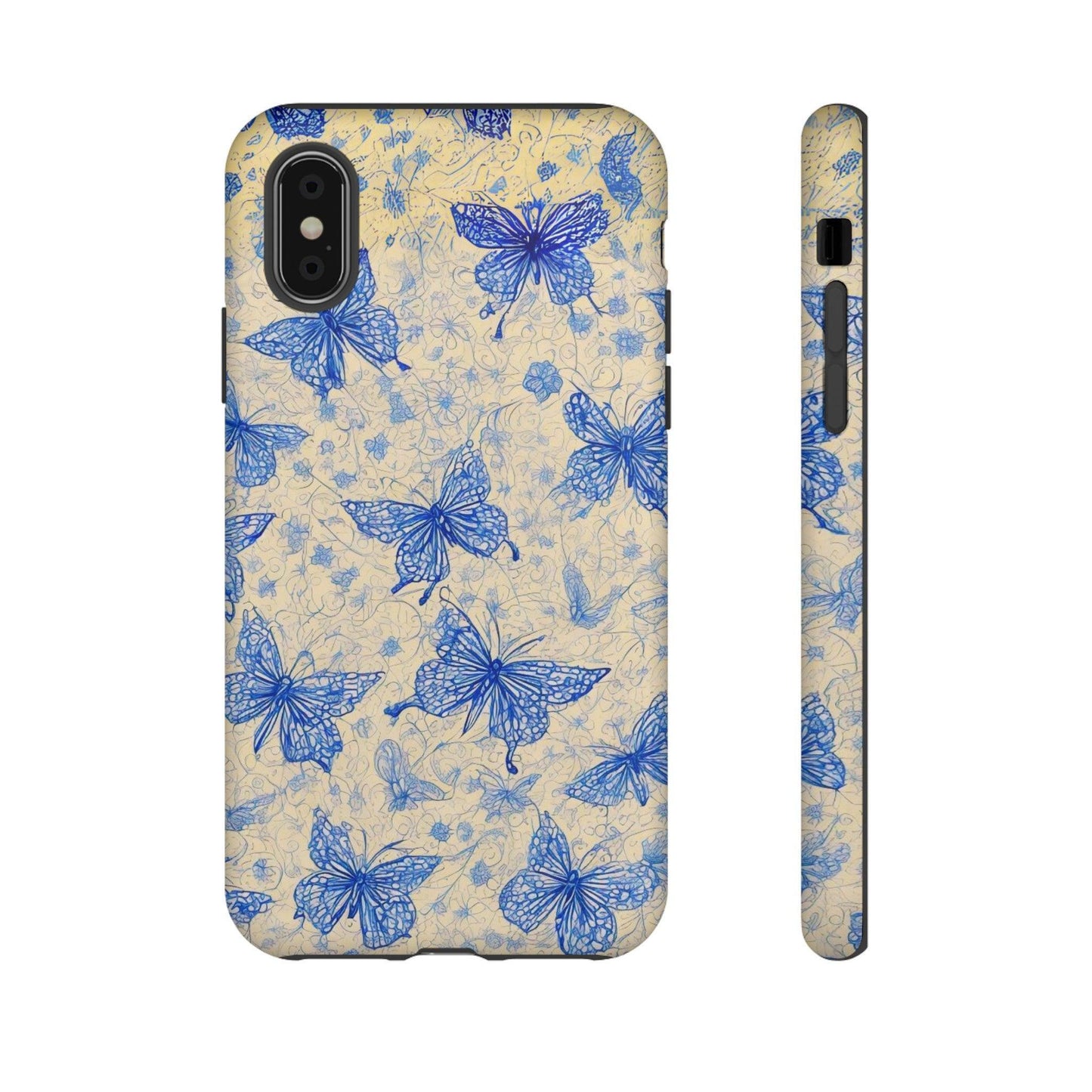 Tough Cellphone Case :" Eclectic Elegance Phone Case Collection" ( Butterflies patterns)