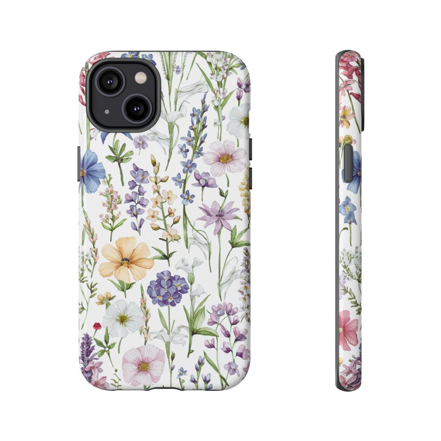 Tough Cellphone Case :" Eclectic Elegance Phone Case Collection" ( Floral patterns)