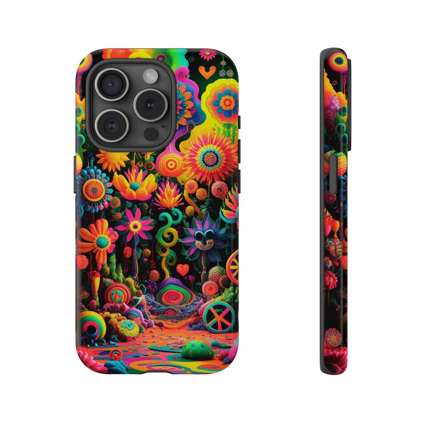 Tough Phone Case :" Eclectic Elegance Phone Case Collection" ( Hippie Style patterns)