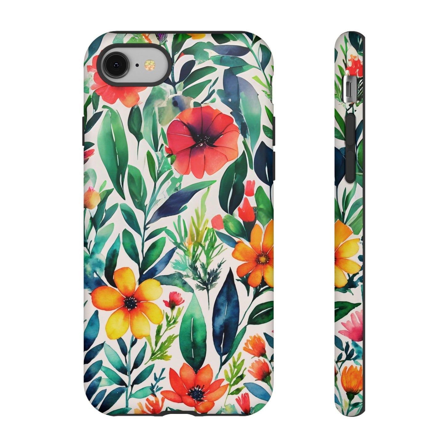 Tough Cellphone Case :" Eclectic Elegance Phone Case Collection" ( Floral patterns)