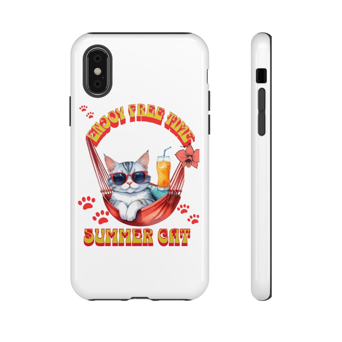 Cat Lovers Collection Tough Cellphone Case - Cosmic Creations by Karen