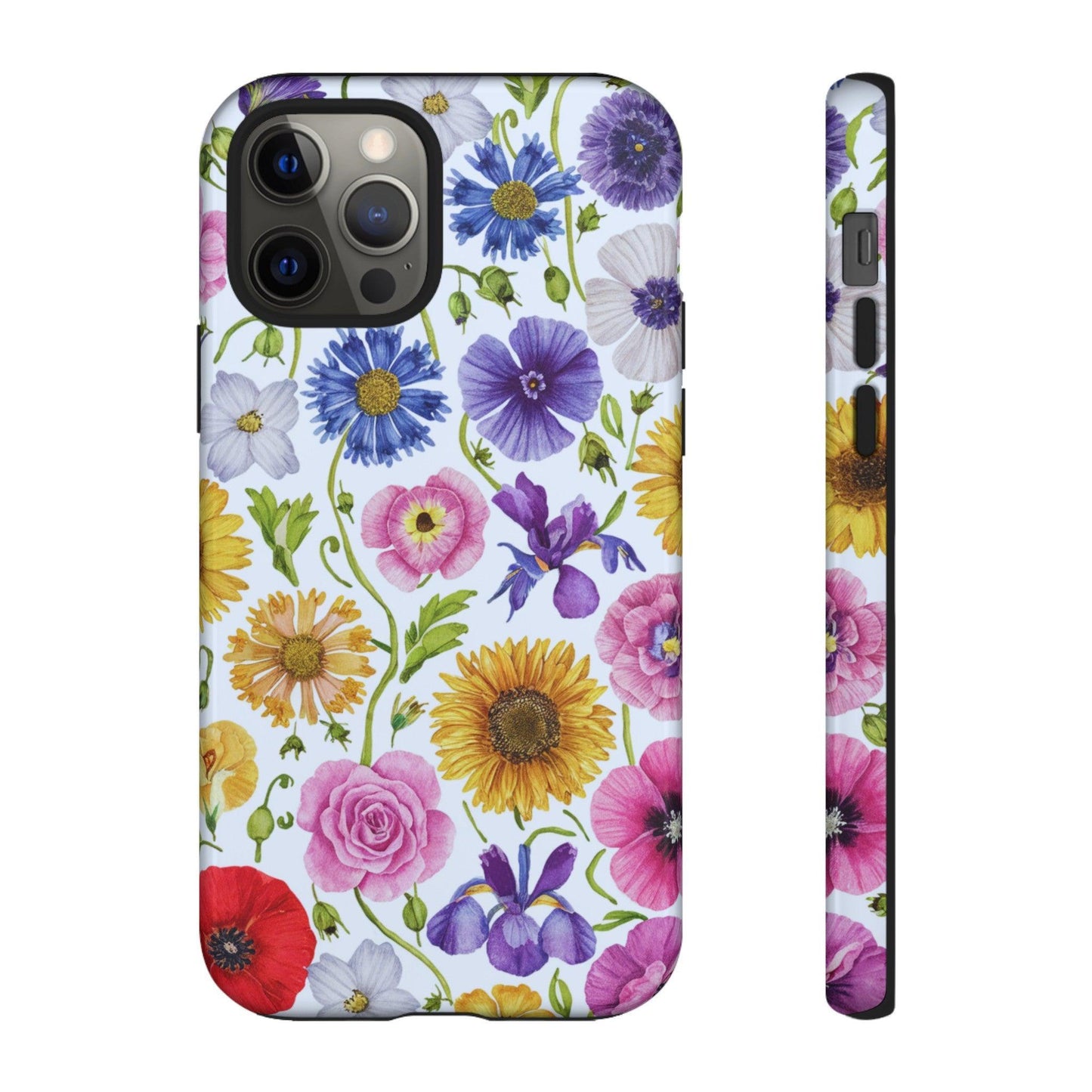 Tough Cellphone Case :" Eclectic Elegance Phone Case Collection" ( Floral patterns)