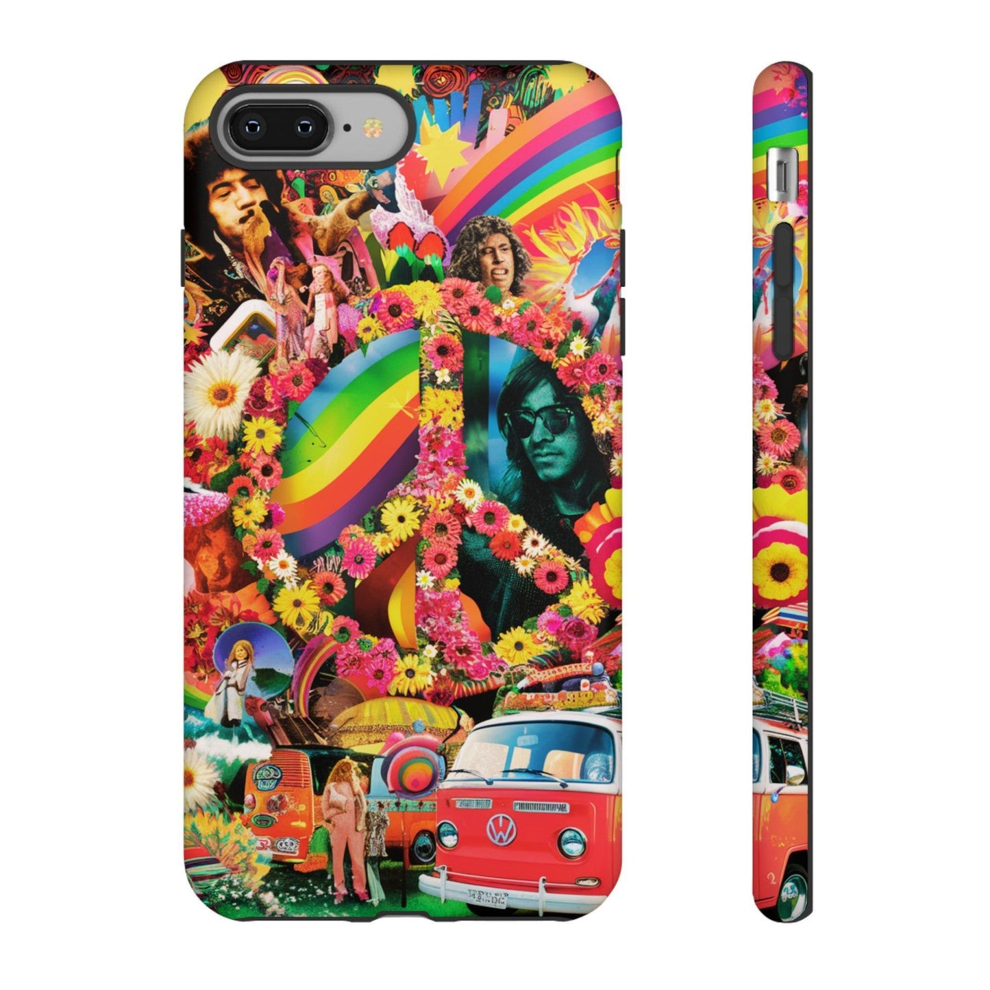 Tough Phone Case :" Eclectic Elegance Phone Case Collection" ( Hippie Style patterns)