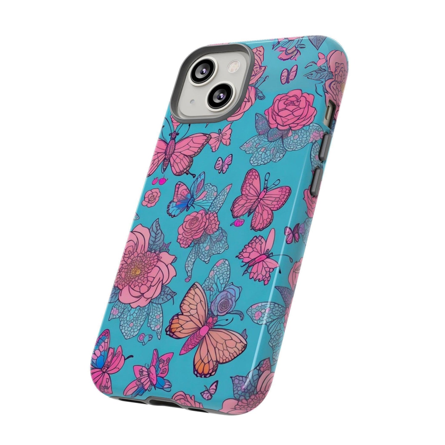 Tough Cellphone Case :" Eclectic Elegance Phone Case Collection" ( Floral patterns)