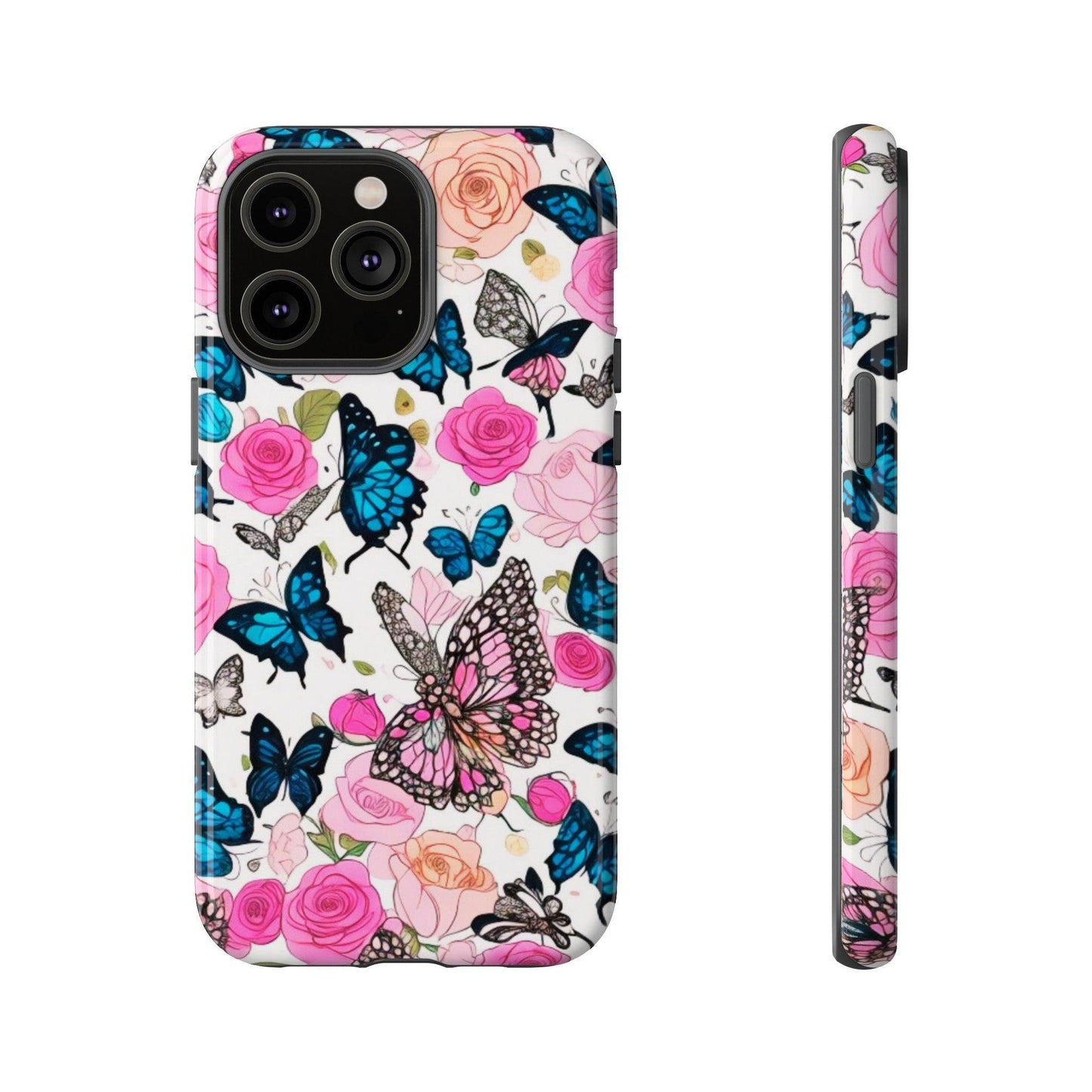 Tough Cellphone Case :" Eclectic Elegance Phone Case Collection" ( Floral patterns)