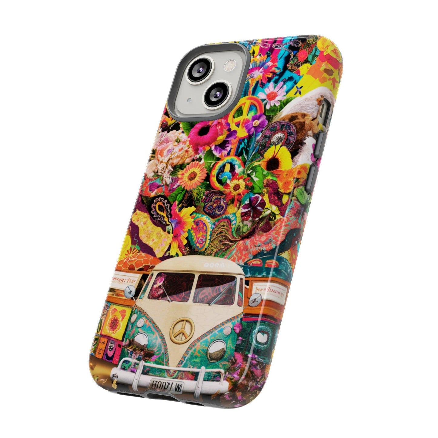 Tough Phone Case :" Eclectic Elegance Phone Case Collection" ( Hippie Style patterns)