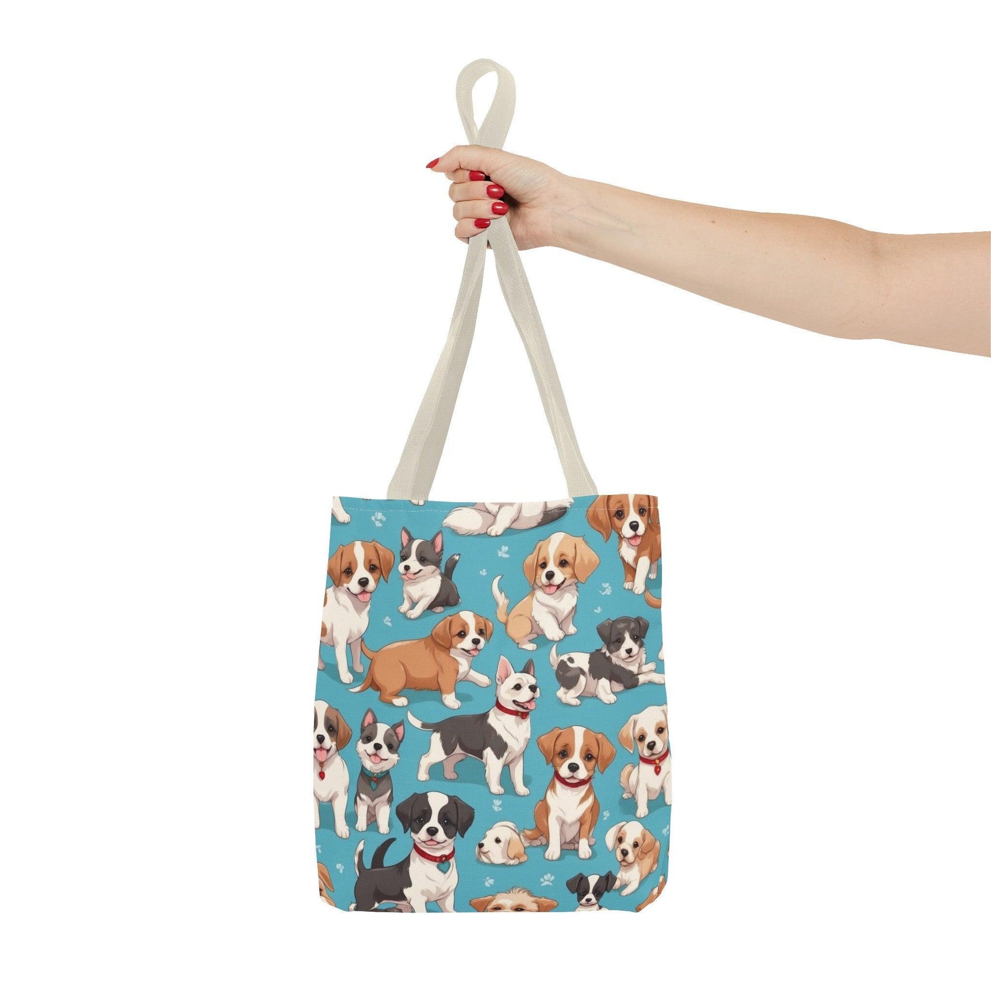 Doggone Cute Tote Bag | Perfect for carrying all your essentials, shopping, beach, work, school, collegue, perfect gift for dog lovers - Cosmic Creations by Karen