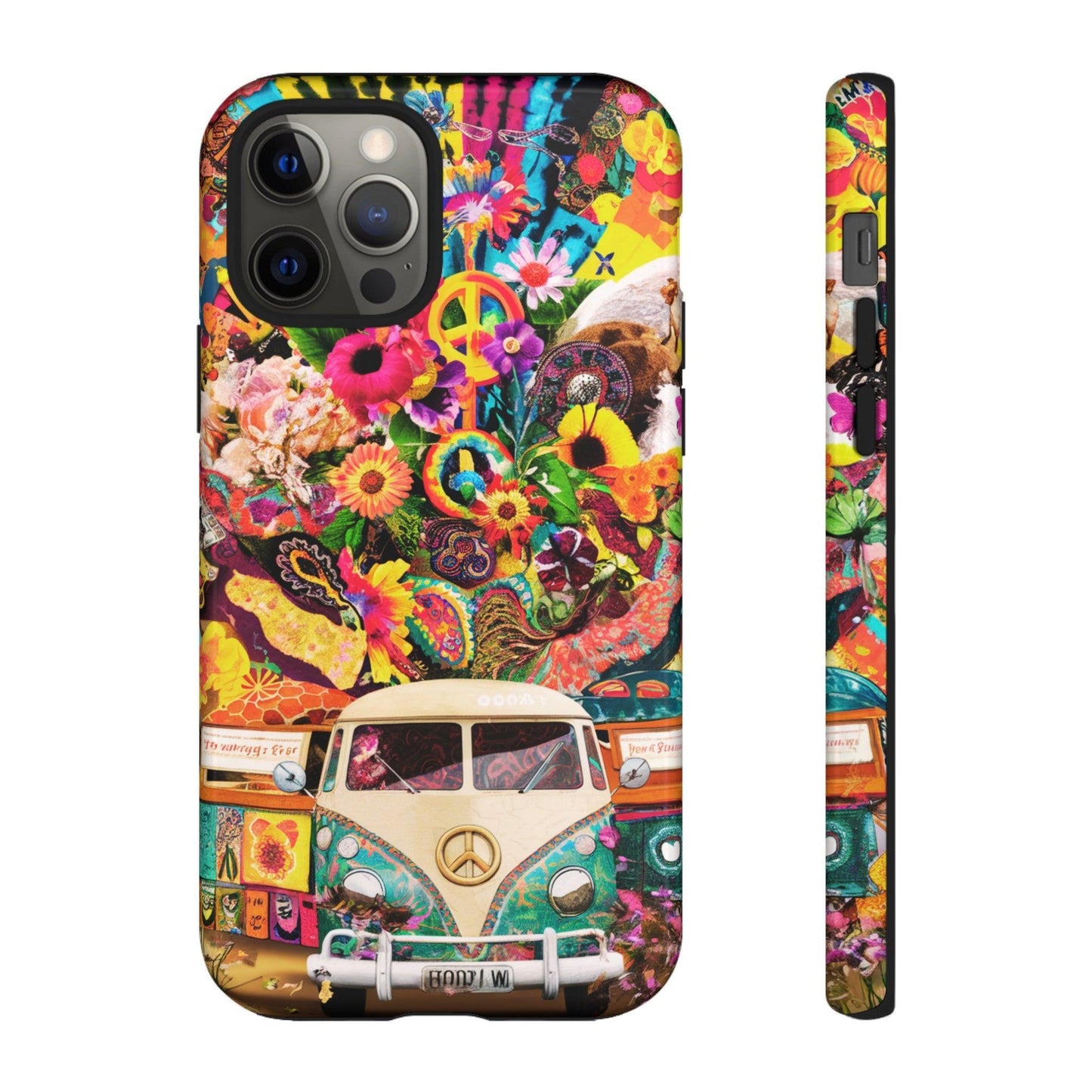 Tough Phone Case :" Eclectic Elegance Phone Case Collection" ( Hippie Style patterns)