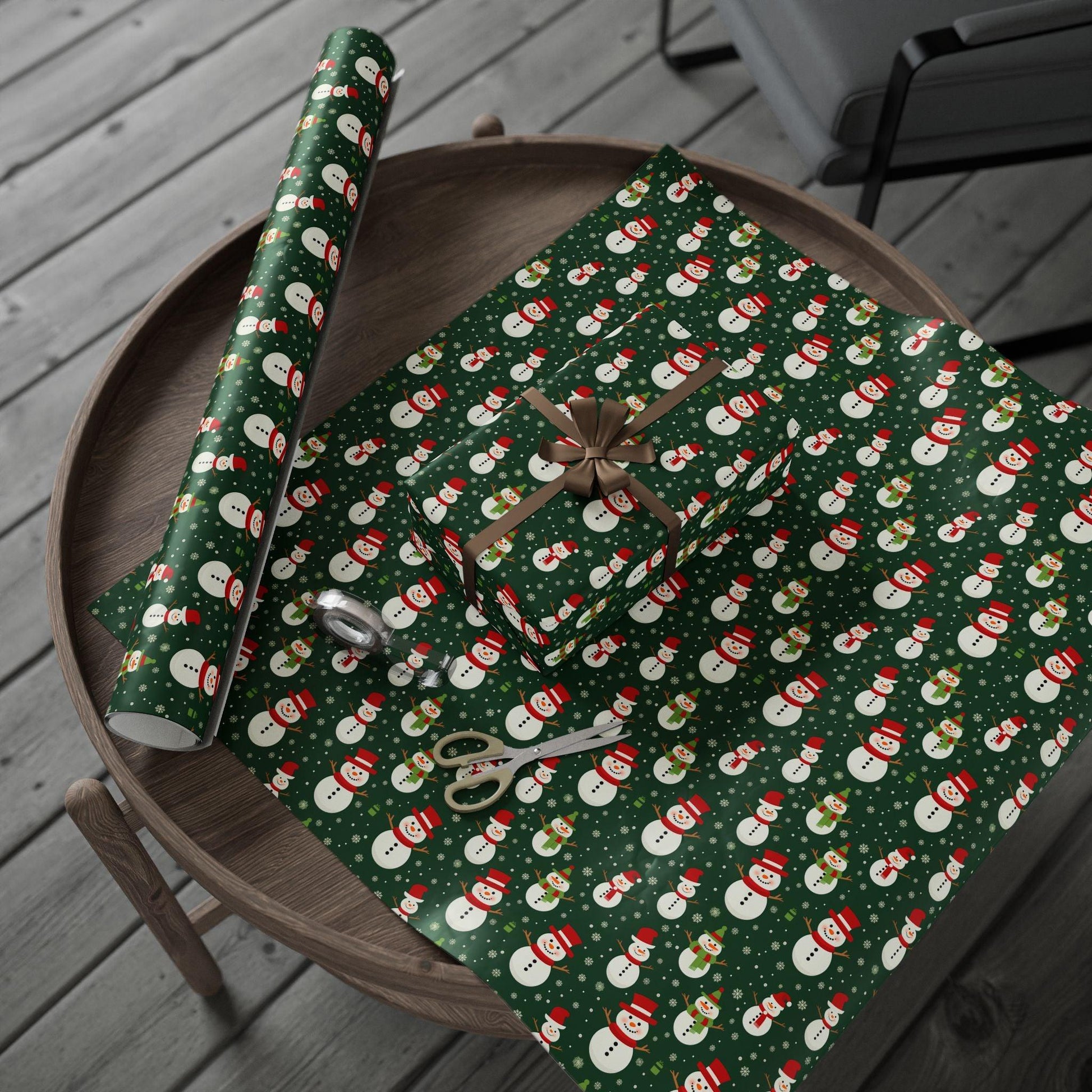 Festive Christmas Holiday Wrapping Paper - Cosmic Creations by Karen