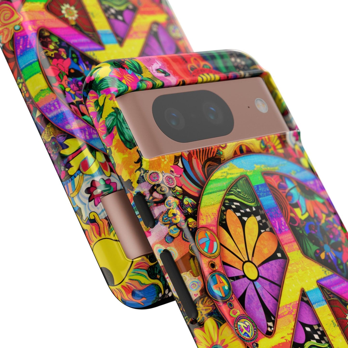 Tough Phone Case :" Eclectic Elegance Phone Case Collection" ( Hippie Style patterns)