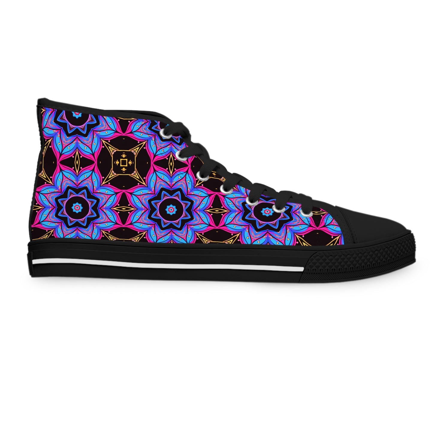 Awesome Abstract Design High Top Sneakers