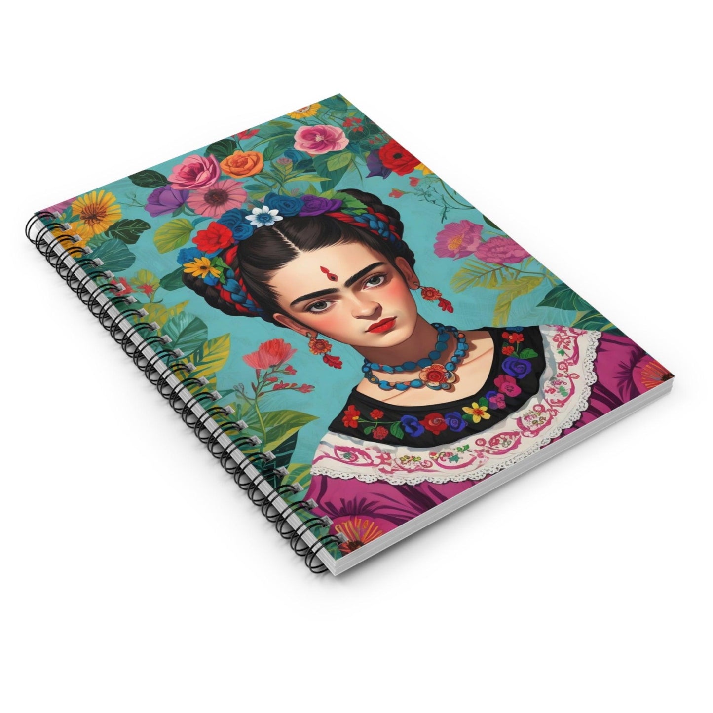 Inspiration Frida Notebook for gift, Ideal for writing, planning, school, collegue a creative gift for students, friends, artist, women - Cosmic Creations by Karen