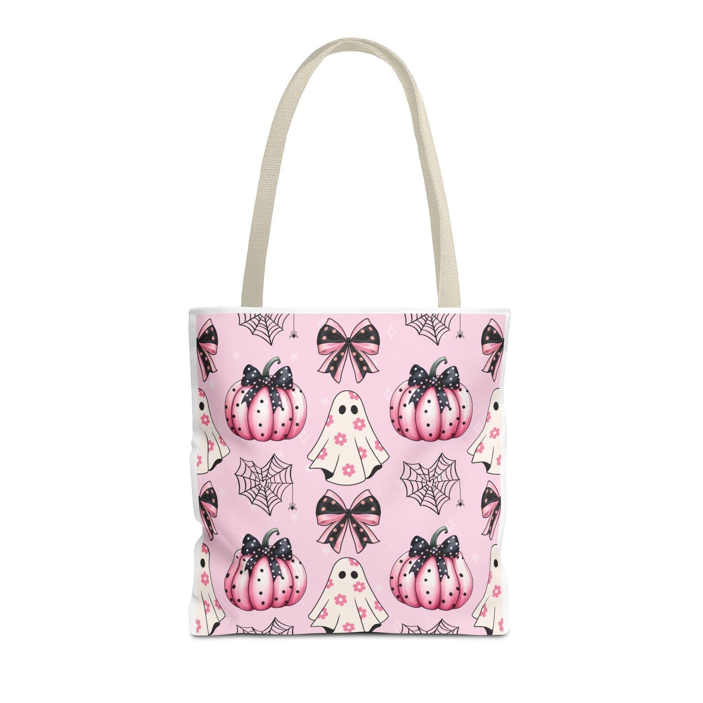 Coquette Halloween Pink Tote Bag - Cosmic Creations by Karen