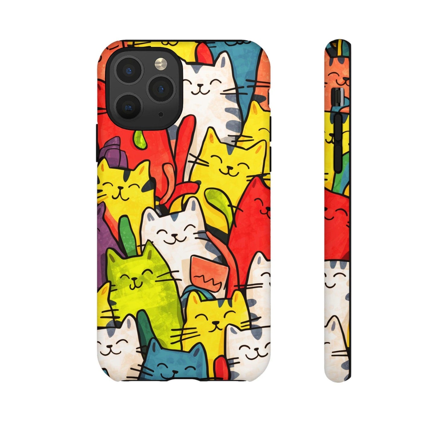 Cat Lovers Collection Tough Cellphone Case - Cosmic Creations by Karen