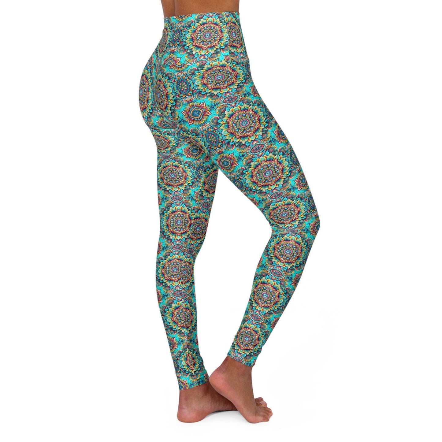 High Waisted Yoga Leggings |  "Yoga Serenity Collection"