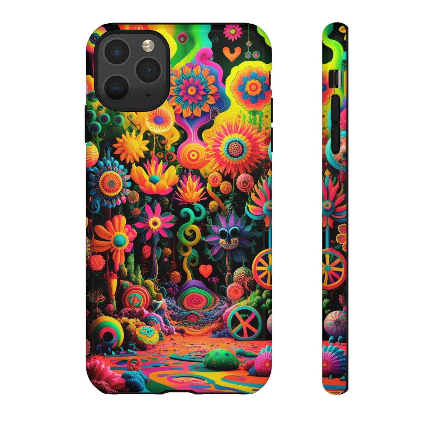 Tough Phone Case :" Eclectic Elegance Phone Case Collection" ( Hippie Style patterns)