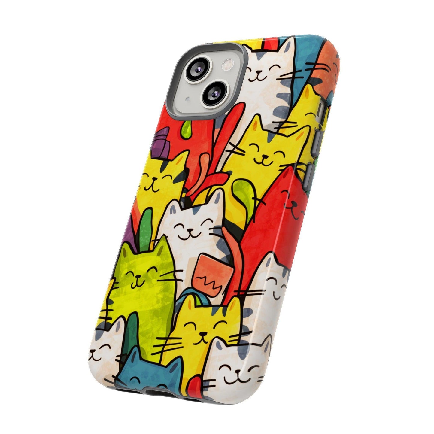 Cat Lovers Collection Tough Cellphone Case - Cosmic Creations by Karen