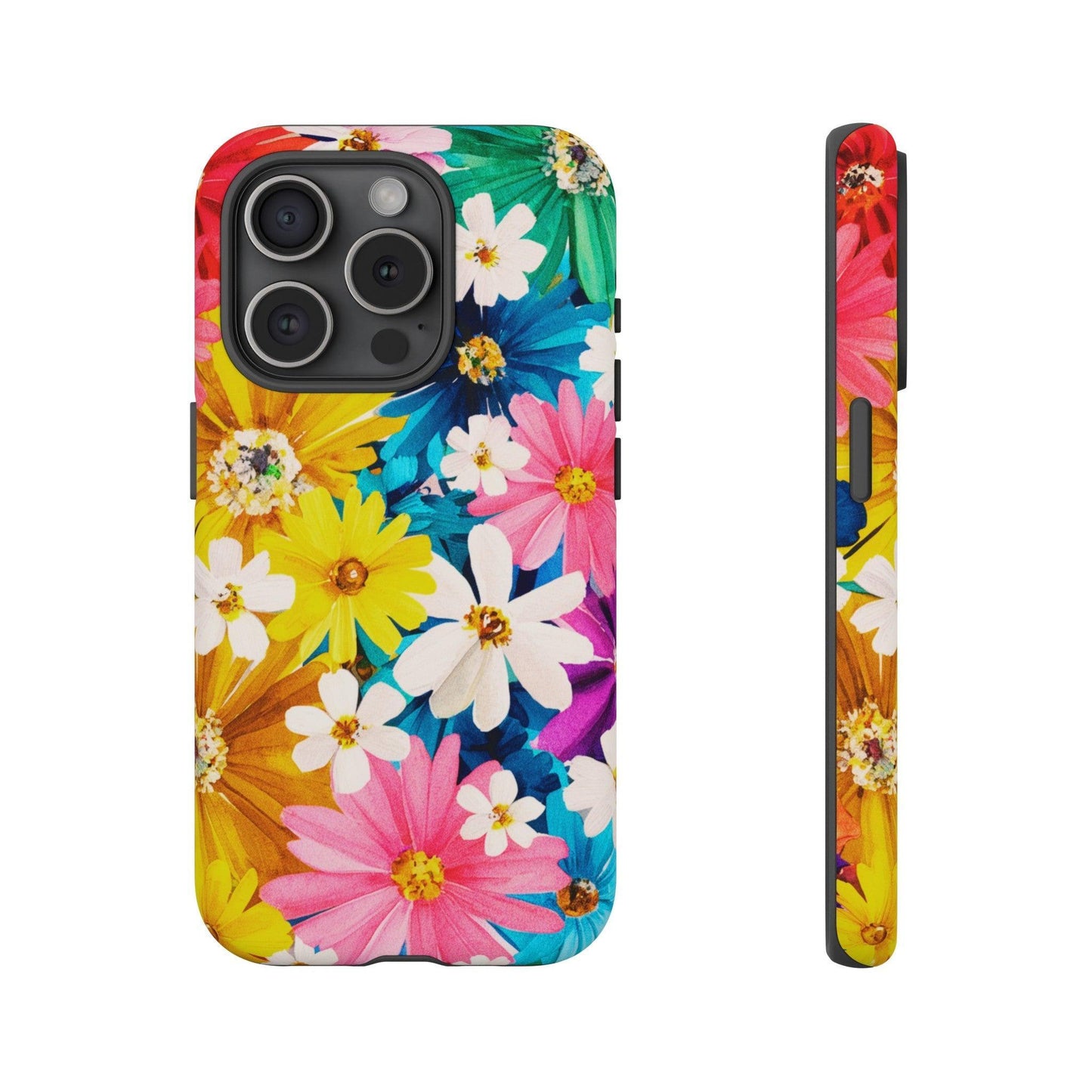 Tough Cellphone Case :" Eclectic Elegance Phone Case Collection" ( Floral patterns)