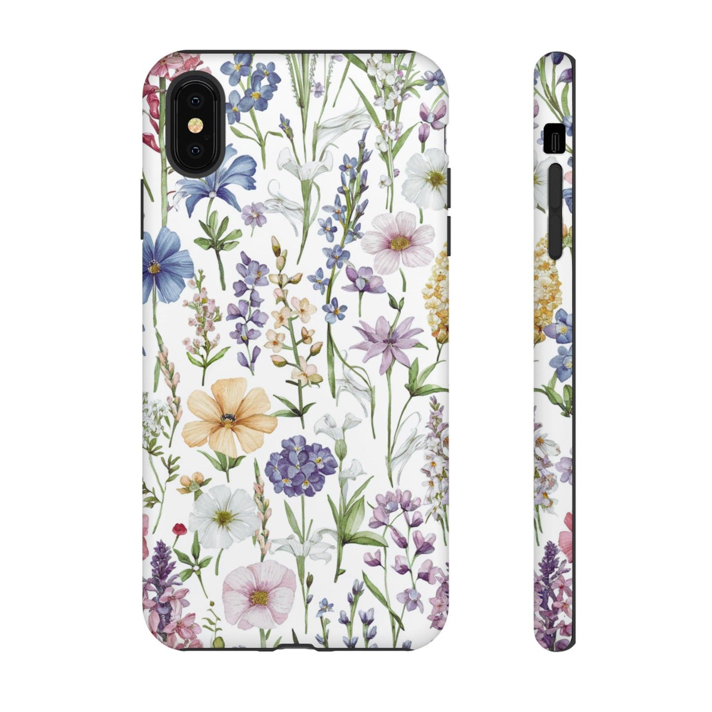 Tough Cellphone Case :" Eclectic Elegance Phone Case Collection" ( Floral patterns)