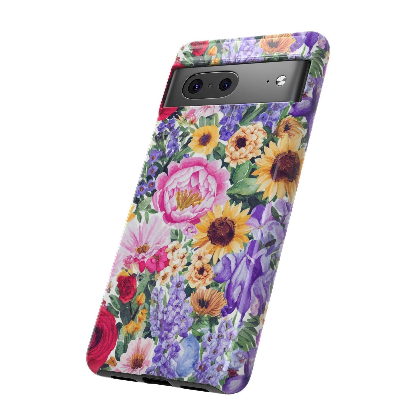 Tough Cellphone Case :" Eclectic Elegance Phone Case Collection" ( Floral patterns)