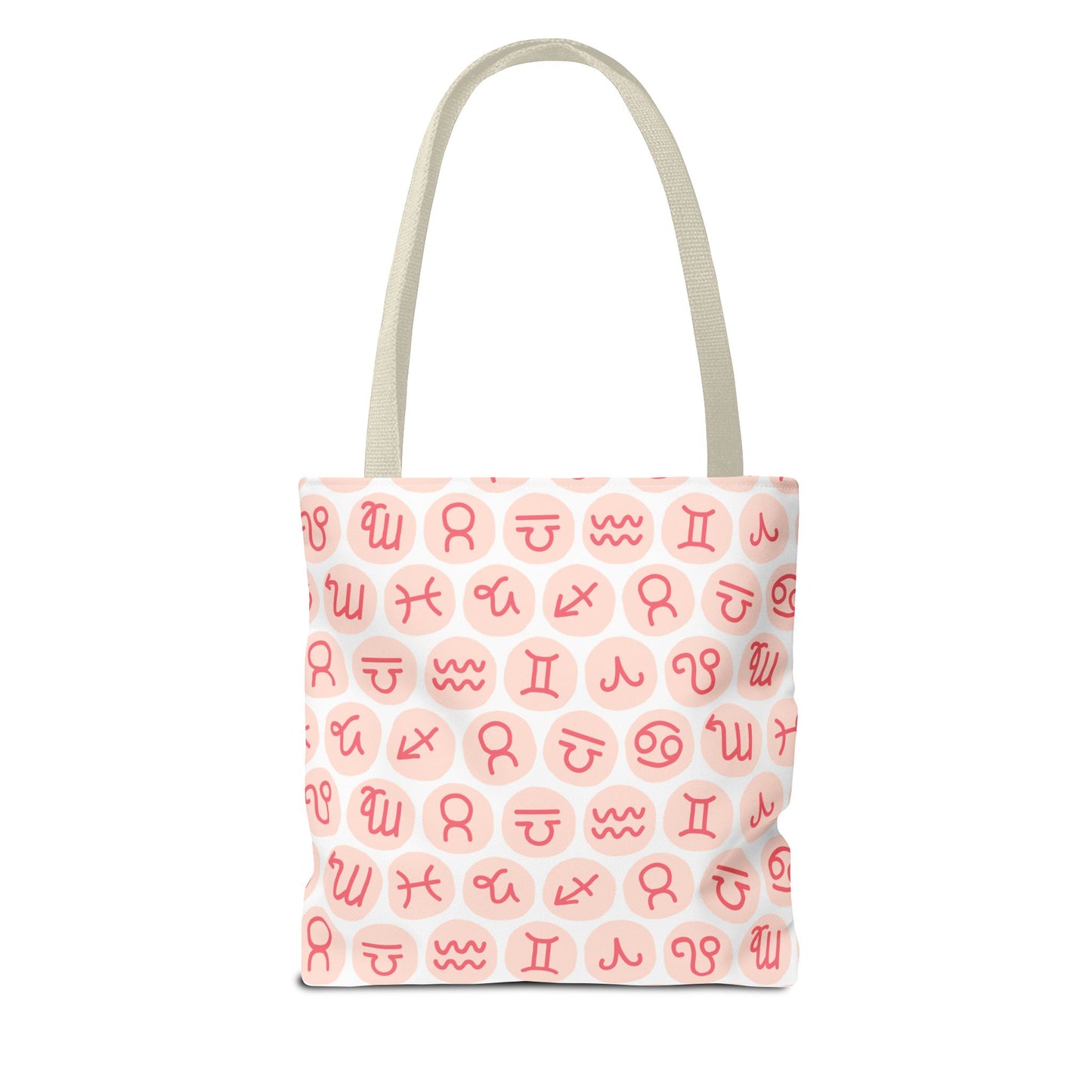 Tote Bag With Astrology Symbols Design