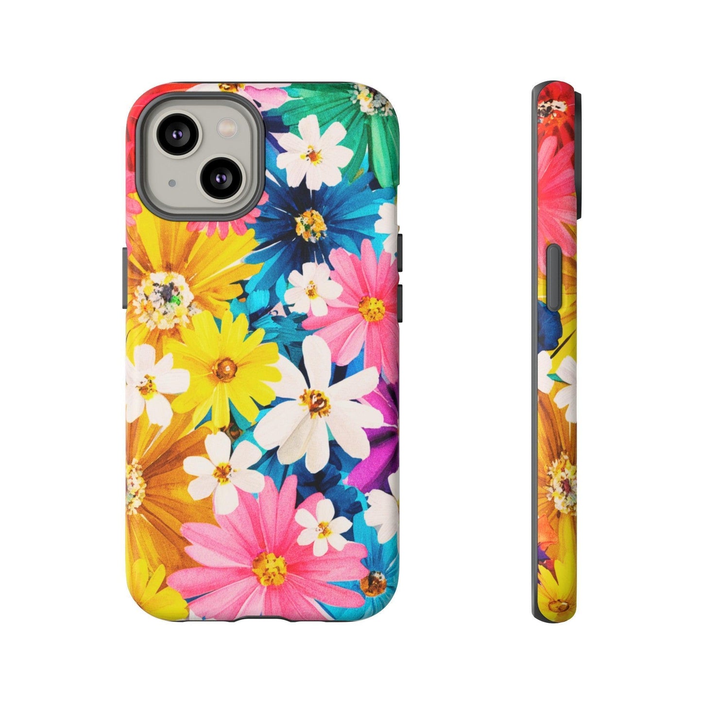 Tough Cellphone Case :" Eclectic Elegance Phone Case Collection" ( Floral patterns)