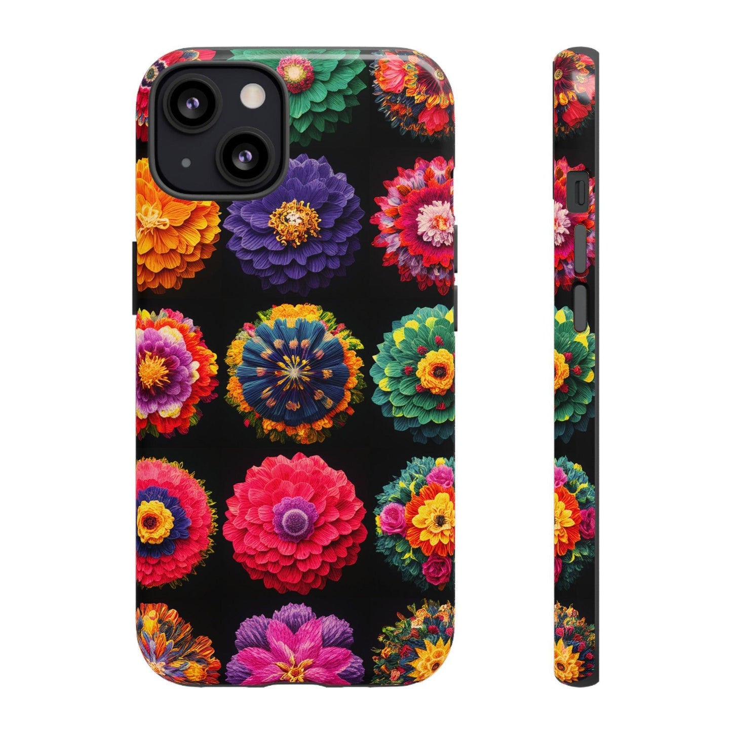 Tough Cellphone Case :" Eclectic Elegance Phone Case Collection" ( Floral patterns)