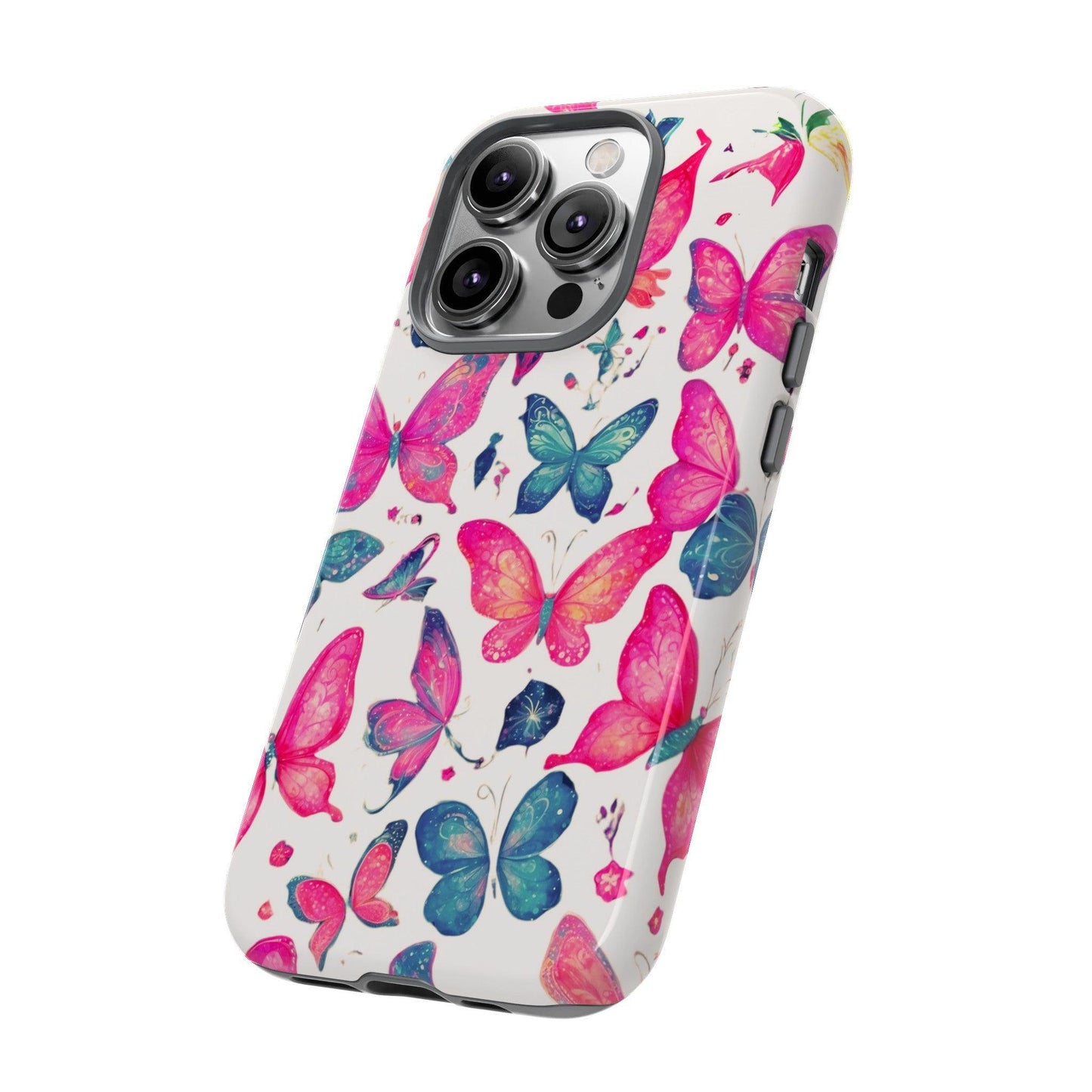 Tough Cellphone Case :" Eclectic Elegance Phone Case Collection" ( Hearts patterns)