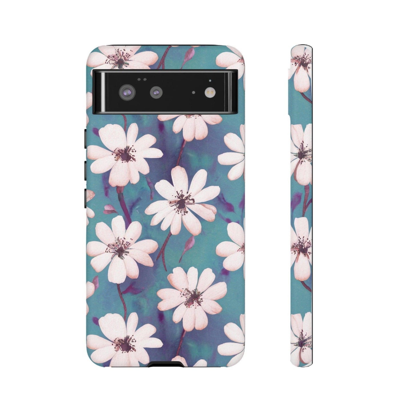 Tough Cellphone Case :" Eclectic Elegance Phone Case Collection" ( Floral patterns)