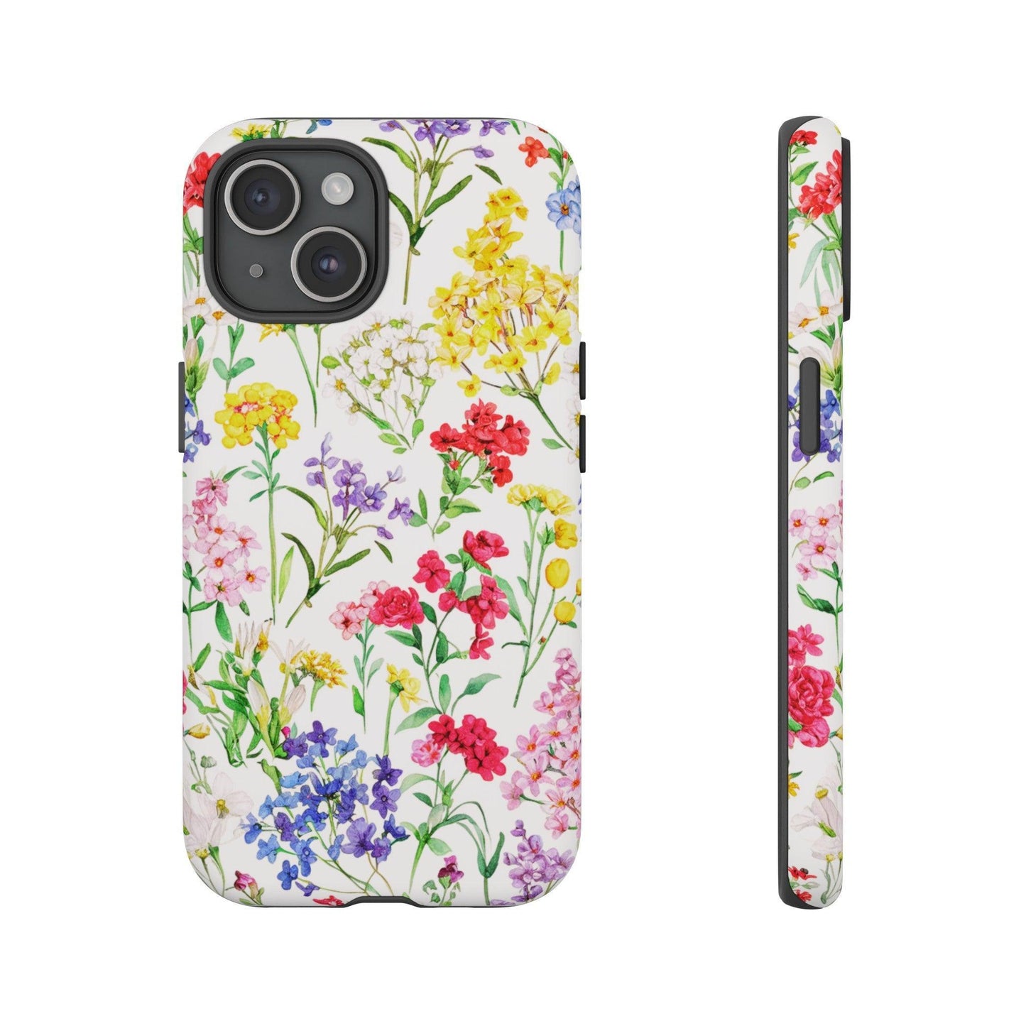 Tough Cellphone Case :" Eclectic Elegance Phone Case Collection" ( Floral patterns)