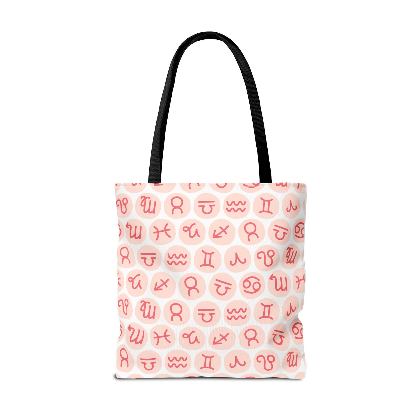 Tote Bag With Astrology Symbols Design