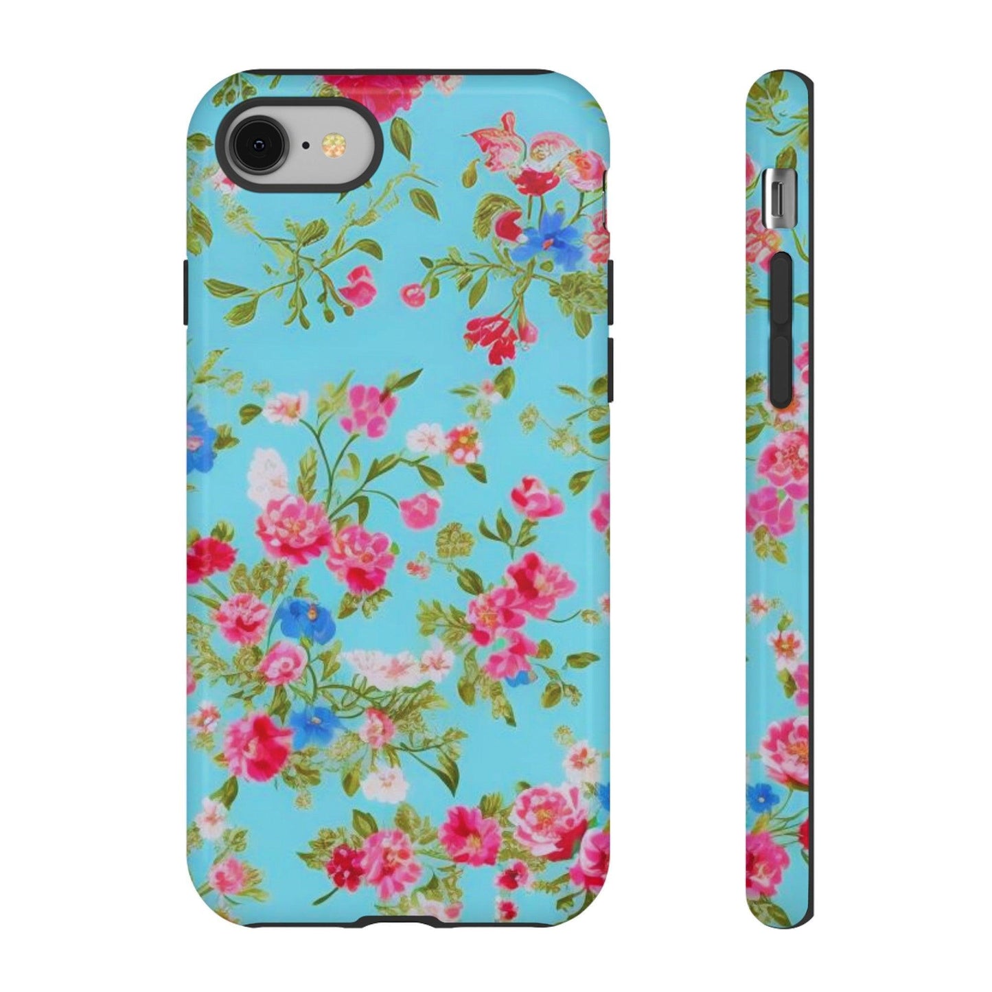 Tough Cellphone Case :" Eclectic Elegance Phone Case Collection" ( Floral patterns)