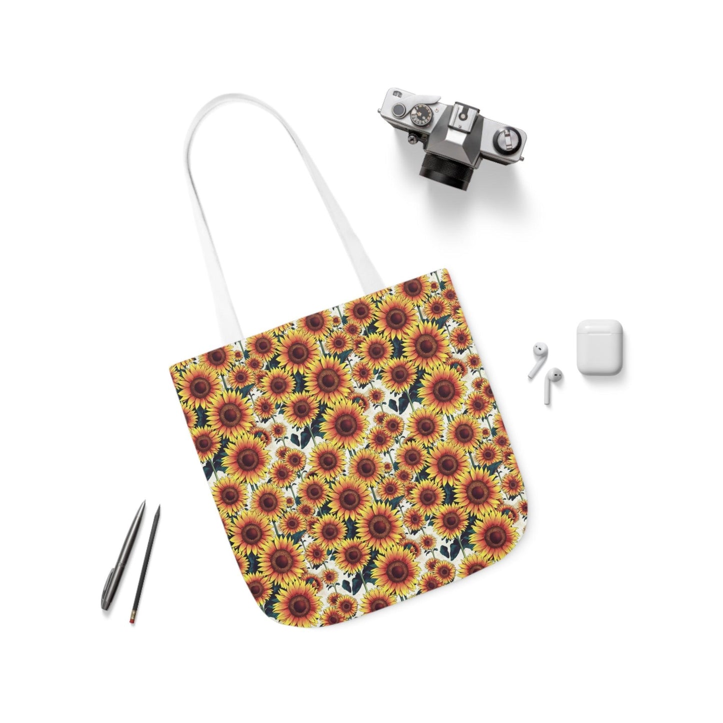 Sunflower Canvas Tote Bag