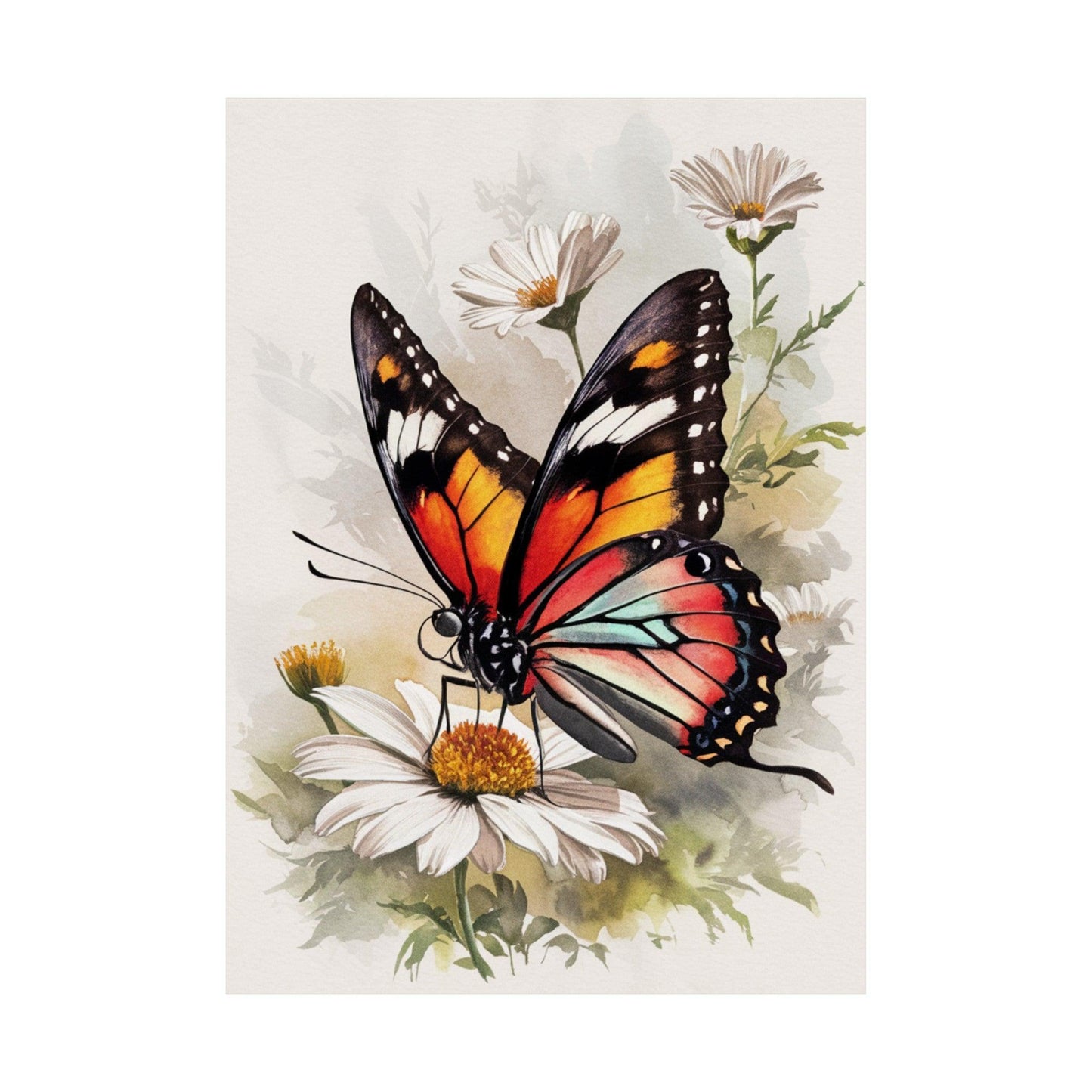 Monarch Butterfly Splendor Posters - Cosmic Creations by Karen