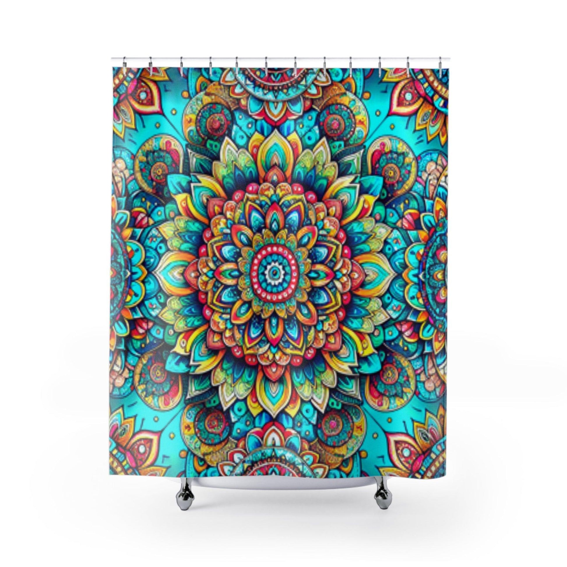 Elegant Shower Curtains Collection ( Mandala ) - Cosmic Creations by Karen