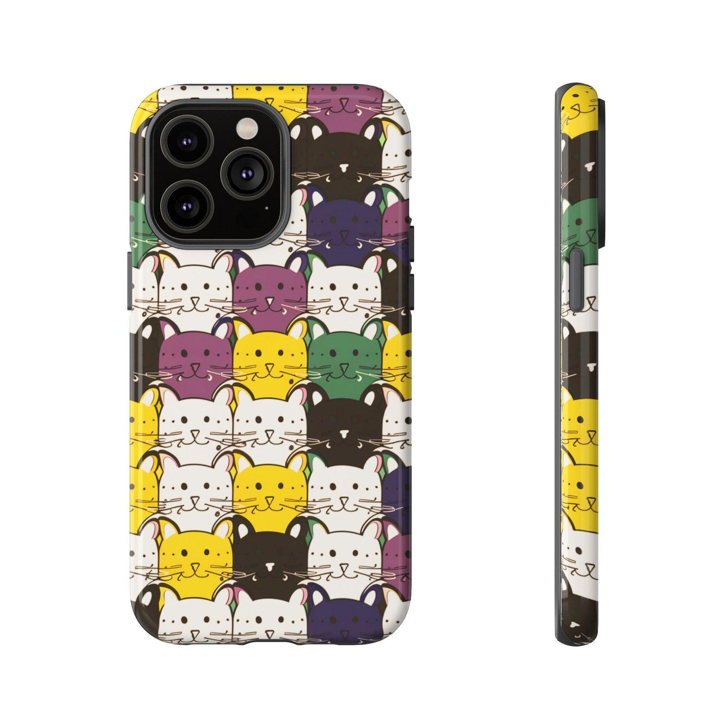 Cat Lovers Collection Tough Cellphone Case - Cosmic Creations by Karen